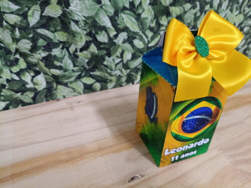 Caixa Milk Brasil Copa 2026 Personalizada