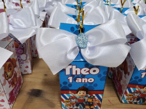 Caixa Milk Lembrancinha Dois Temas Personalizados