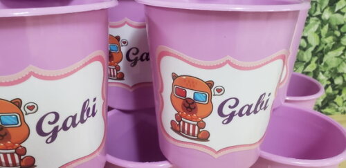 Capivara Baldinho 1 Litro Personalizado Pronta Entrega