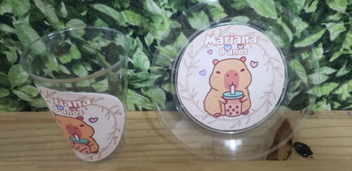 Capivara Descartáveis Personalizados Pronta Entrega