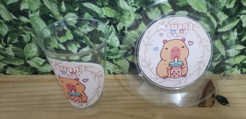 Capivara Descartáveis Personalizados Pronta Entrega