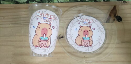 Capivara Descartáveis Personalizados Pronta Entrega