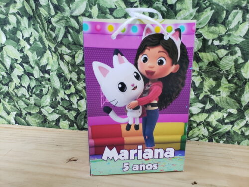 Casa Mágica da Gabby Sacola Personalizada Pronta Entrega