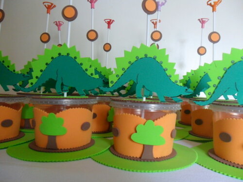 Centro de Mesa Lembrancinha Dinossauros