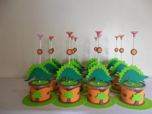 Centro de Mesa Lembrancinha Dinossauros