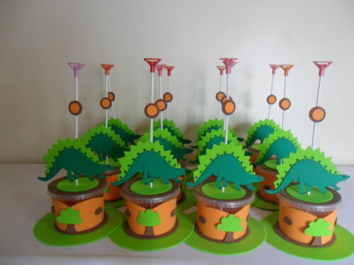 Centro de Mesa Lembrancinha Dinossauros