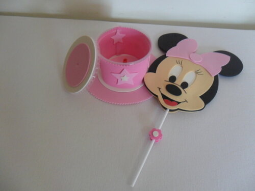 Centro de Mesa Minie Rosa