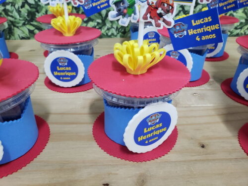 Centros de Mesa Patrulha Canina