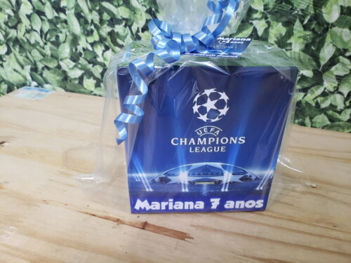 Champions Lembrancinha Jogo de Botão Personalizada