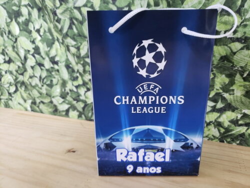 Champions Sacola Personalizada Pronta Entrega