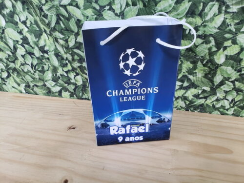Champions Sacola Personalizada Pronta Entrega