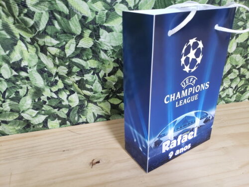 Champions Sacola Personalizada Pronta Entrega