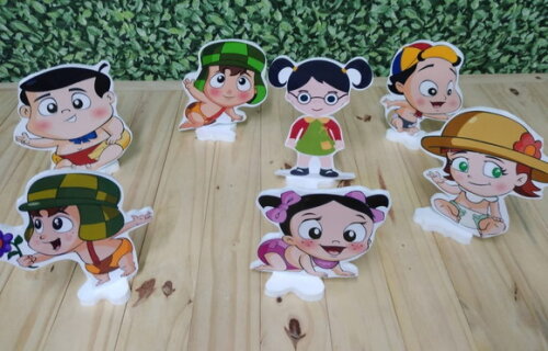 Chaves Baby Kit de Mesa 7 Peças Pronta Entrega