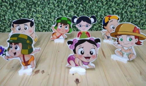 Chaves Baby Kit de Mesa 7 Peças Pronta Entrega