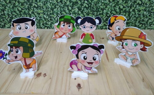 Chaves Baby Kit de Mesa 7 Peças Pronta Entrega