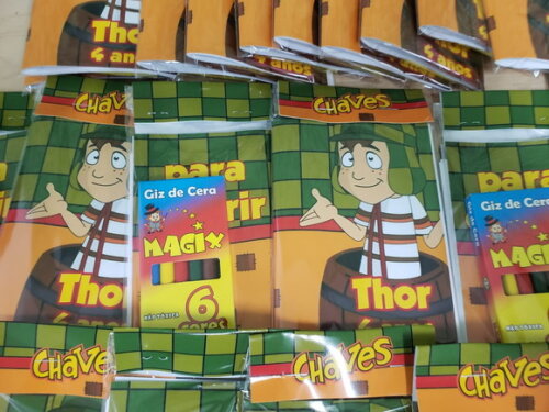 Chaves Caderninho Colorir Personalizado Pronta Entrega