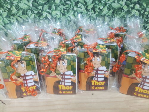 Chaves Kit Lembrancinha Personalizado Pronta Entrega