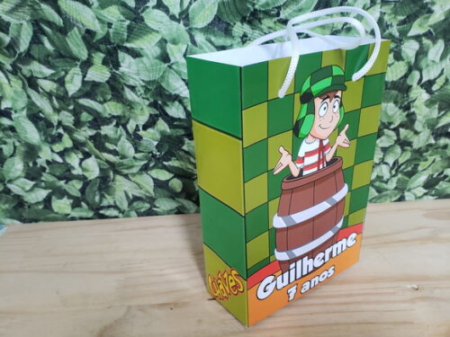 Chaves Sacola Personalizada Pronta Entrega