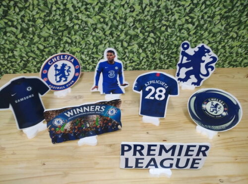 Chelsea Kit de Mesa Displays 7 Peças Pronta Entrega