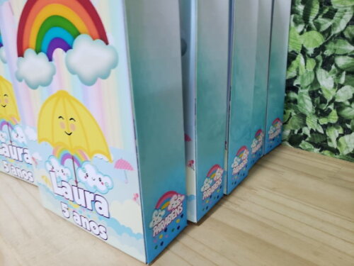 Chuva de Amor Sacola Personalizada Lembrancinha