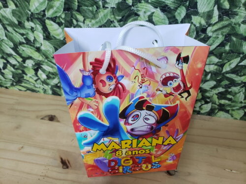 Circus Digital Sacola Personalizada Pronta Entrega
