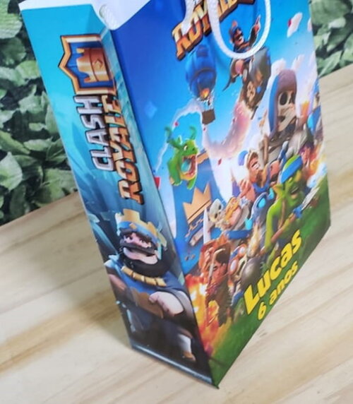 Clash Royale Sacola Personalizada Pronta Entrega