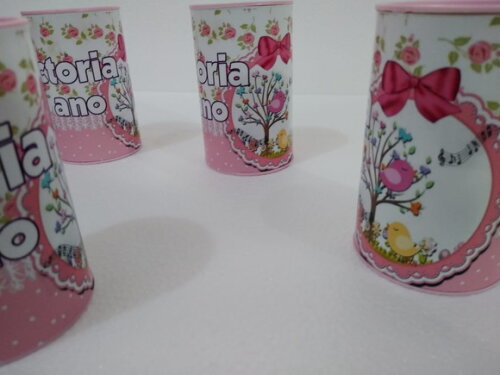 Cofrinhos Jardim Encantado Personalizado 10 Unidades