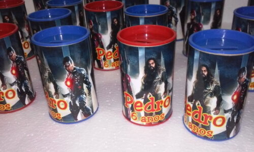 Cofrinho Vingadores Personalizado Pronta Entrega