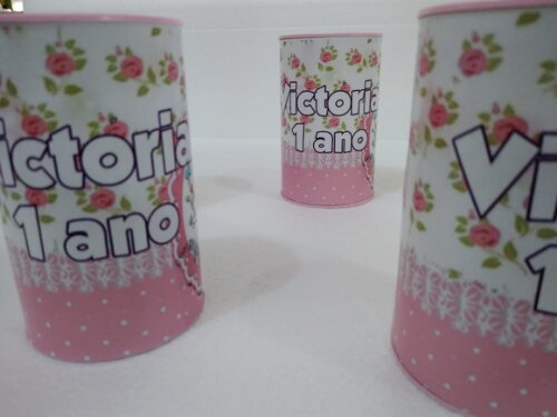 Cofrinhos Jardim Encantado Personalizado 10 Unidades