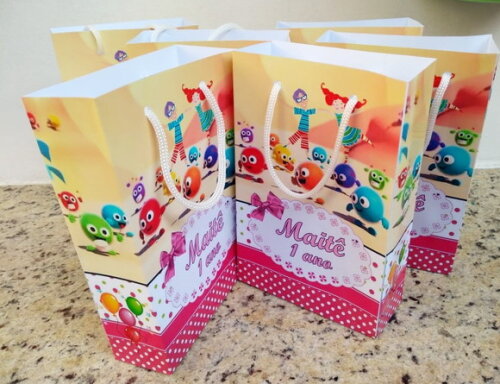 Coloridos Palavra Cantada Sacola Personalizada