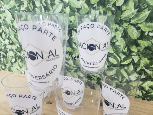 Copos Decorados e Personalizados Pronta Entrega