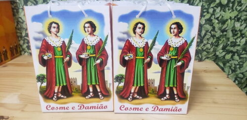 Cosme e Damião Sacola Surpresa Pronta Entrega