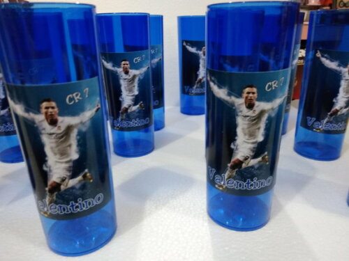 Cristiano Ronaldo Copo Long Drink Personalizado