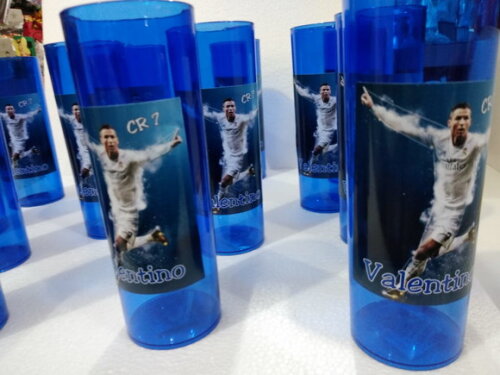 Cristiano Ronaldo Copo Long Drink Personalizado