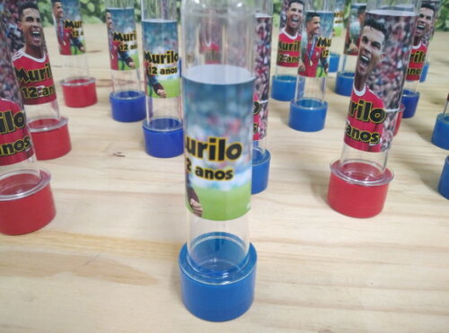 Cristiano Ronaldo Tubetes Personalizados
