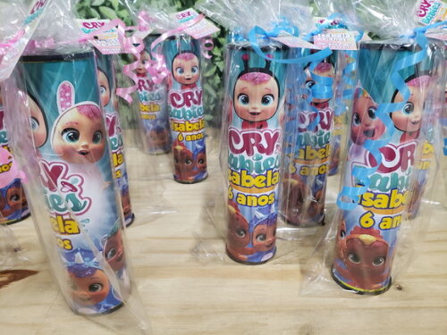 Cry Babies Lembrancinha Personalizada e Embalada Pronta Entr