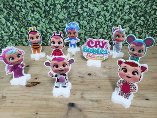 Cry Babies Kit Displays de Mesa 9 Peças Pronta Entrega