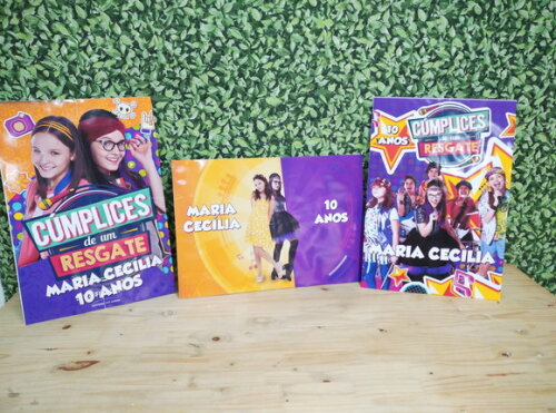 Cúmplices de Um Resgate Kit de Parede 3 Peças Personalizado