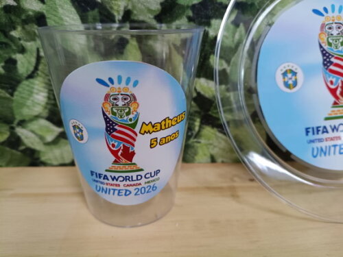 Descartáveis Copa do Mundo 2026 Personalizados Pronta Entreg