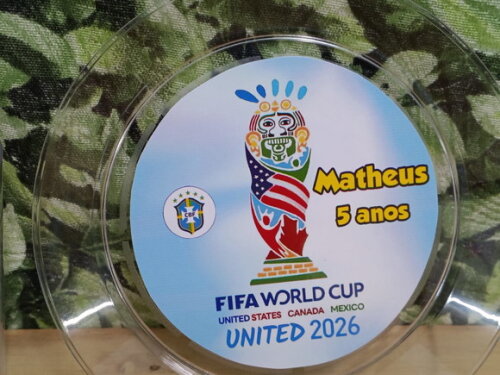 Descartáveis Copa do Mundo 2026 Personalizados Pronta Entreg