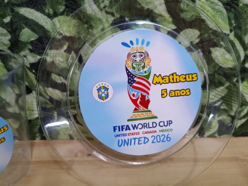 Descartáveis Copa do Mundo 2026 Personalizados Pronta Entreg