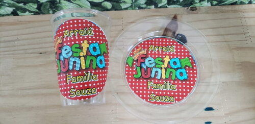 Descartáveis Festa Junina Personalizados Copo e Prato Sobrem