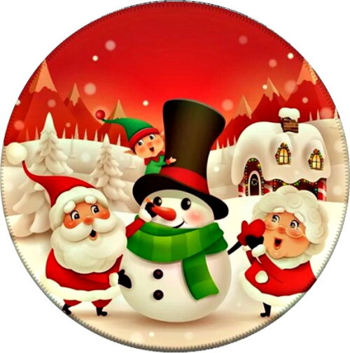 Descartáveis Natal Prato Refeição 21 cm Personalizado
