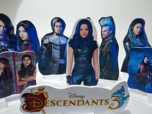 Descendentes Kit de Mesa 10 Peças Pronta Entrega