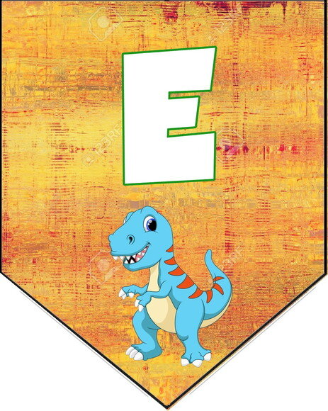 Dinossauros Baby Varal Personalizado Parabens Mais Nome