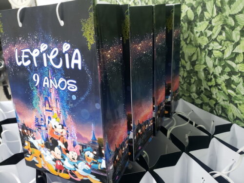 Disney Sacola Personalizada Pronta Entrega
