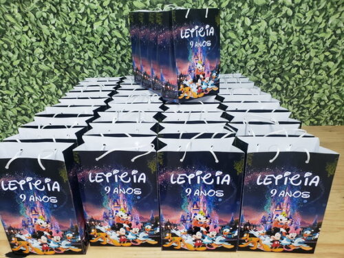 Disney Sacola Personalizada Pronta Entrega