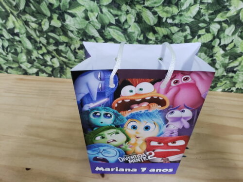 Divertidamente 2 Sacola Personalizada Pronta Entrega