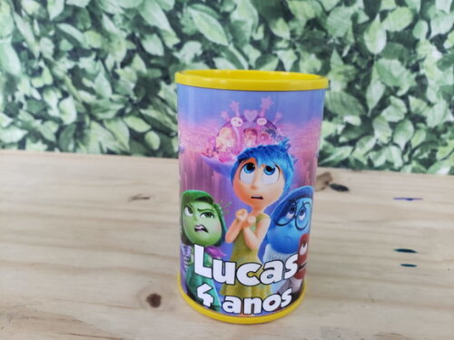 Divertidamente Cofrinho Personalizado Lembrancinha