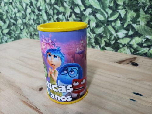 Divertidamente Cofrinho Personalizado Lembrancinha